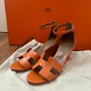 Hermes Legend Leather Sandal